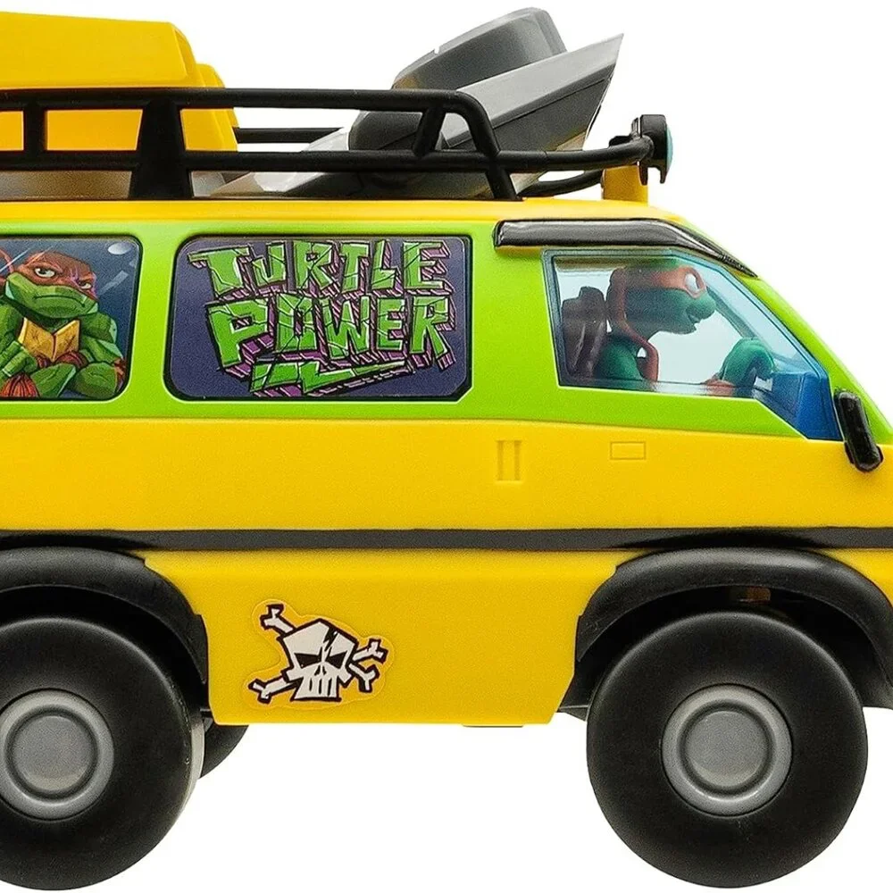 NEW TMNT RC Car Van Remote Control Teenage Mutant Ninja Turtles Toy Pizza Blaste